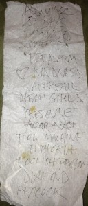 Wymond Miles' Set List - The Fresh & Onlys - Bottom of the Hill - February 27, 2013